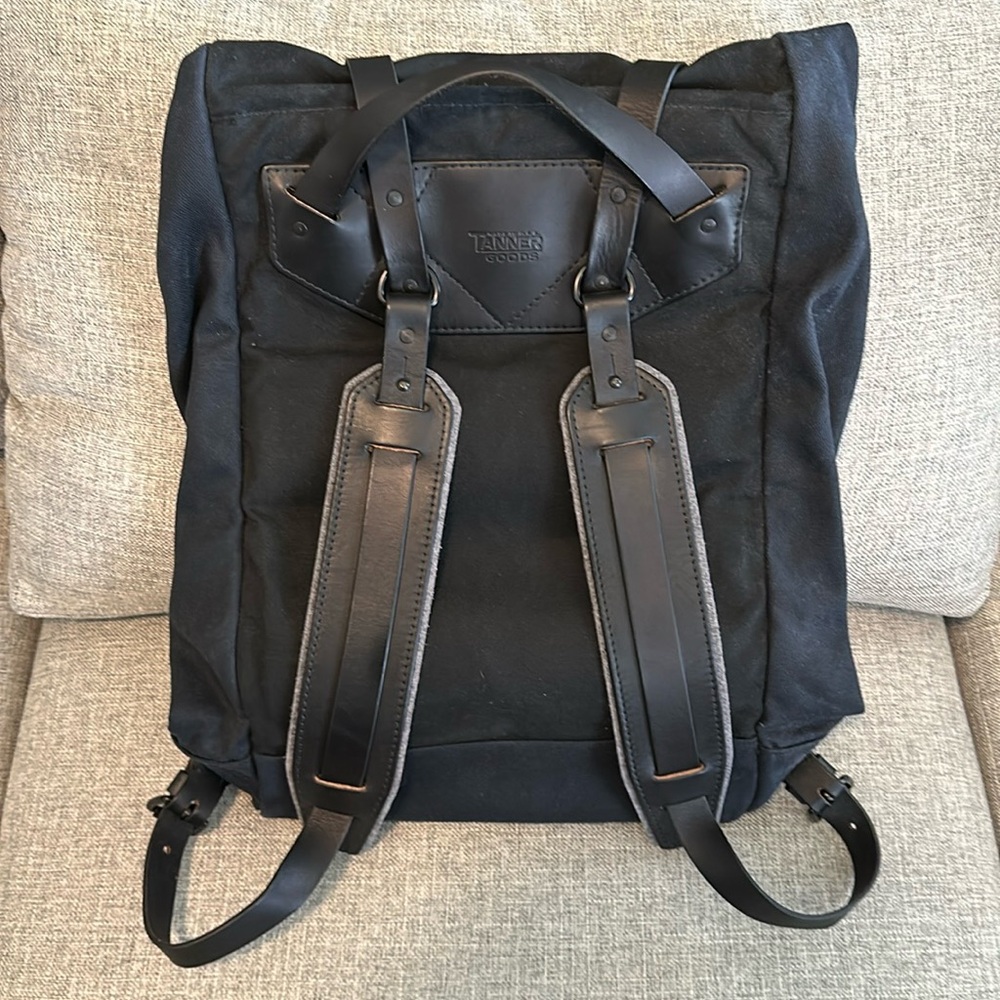 Tanner Goods Wilderness Rucksack in Space Blue
